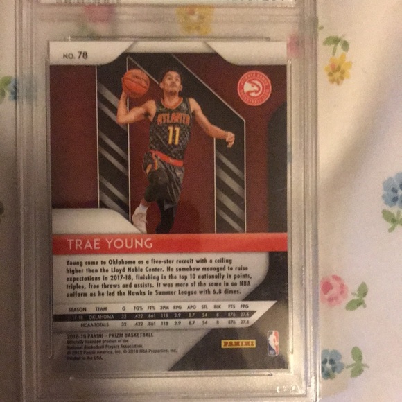 Mint Trey Young Panini Prizm Rookie Card NBA Basketball - Picture 2 of 2